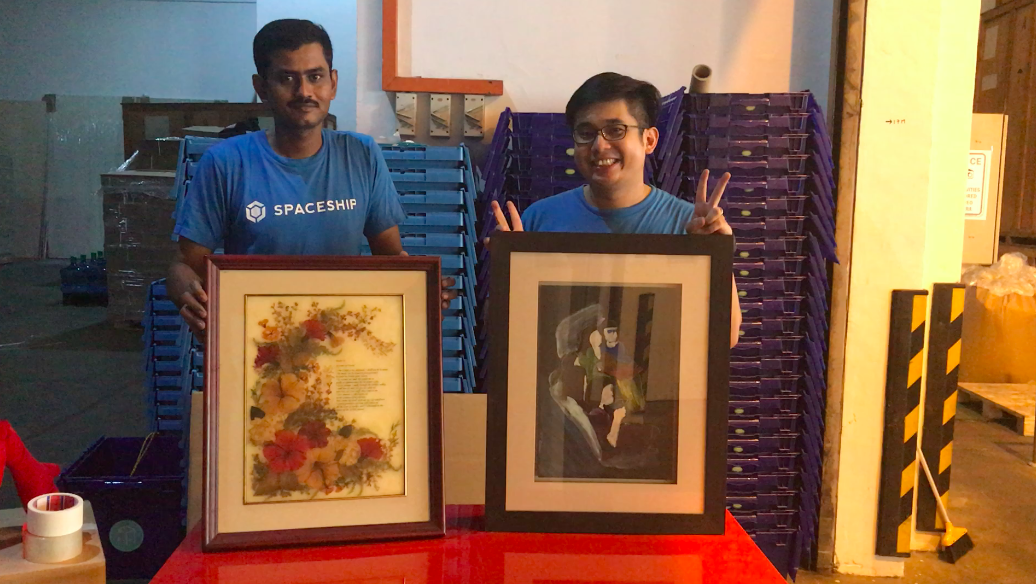 How to pack artwork for storage